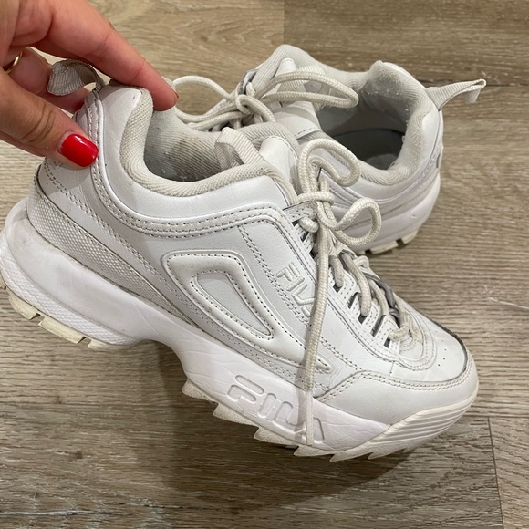 Fila Women's Disruptor White Y2K Sneaker - Picture 8 of 9